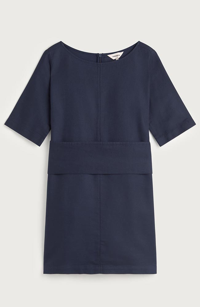 Thinking MU Kieran Dress, Blue, Organic Cotton, Women's | Sophie Stone