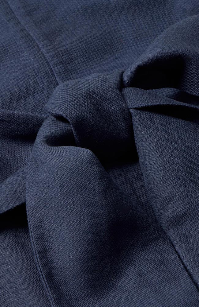 Thinking MU Kieran Dress, Blue, Organic Cotton and Hemp, Women's | Sophie Stone