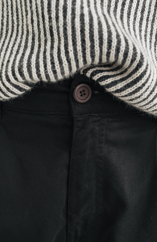 TWOTHIRDS Koserow Hose schwarz aus Bio-Baumwolle für Frauen | Sophie Stone