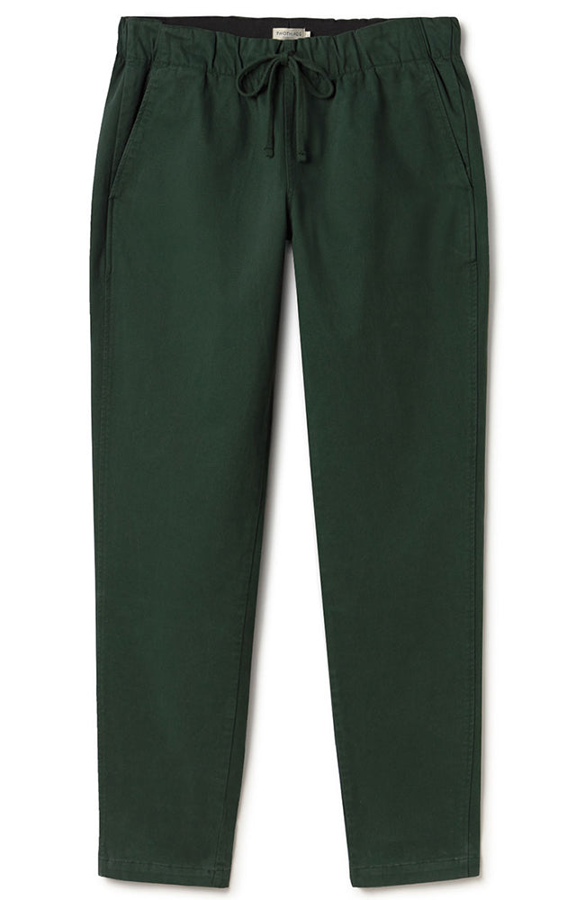 TWOTHIRDS Kuhn chino pants dark green from organic cotton man | Sophie Stone