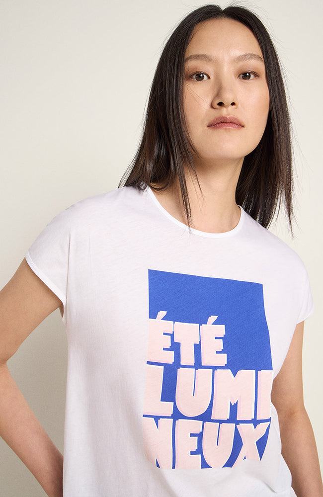 Lanius Eté shirt in organic cotton white | Sophie Stone