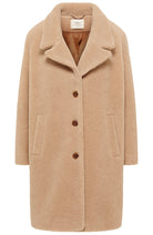 Lanius Teddy coat in beige | Sophie Stone