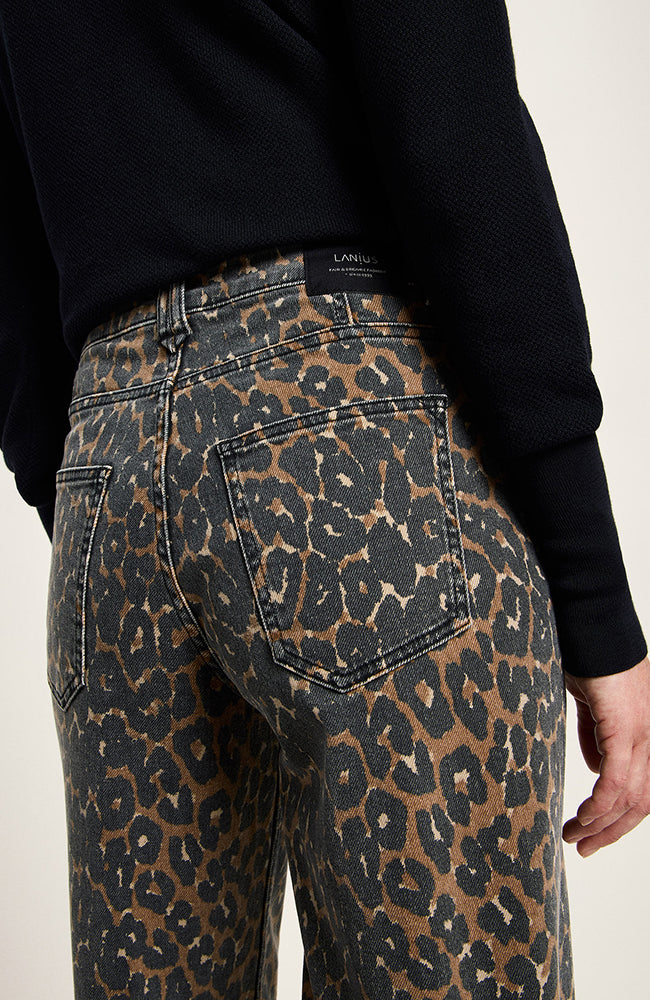 Lanius Relaxed Hose leo aus Bio-Baumwolle für Frauen | Sophie Stone