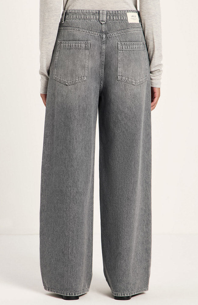 Lanius Loose jeans Coast light grey van bio katoen vrouw | Sophie Stone