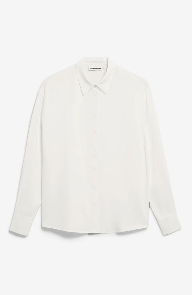 ARMEDANGELS Larisaana blouse white Ecovero ladies | Sophie Stone