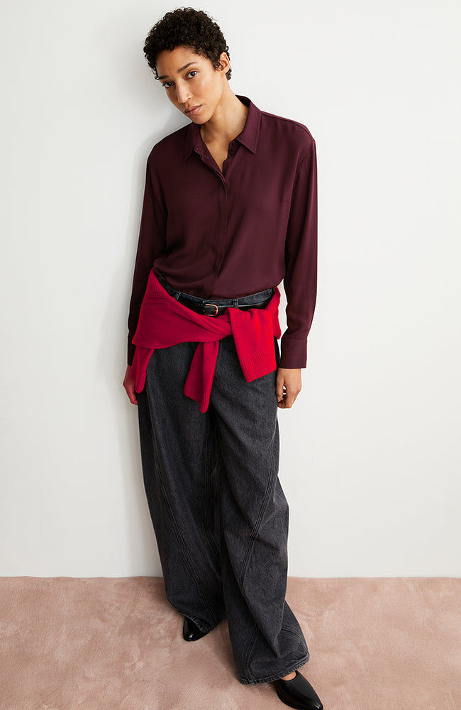 ARMEDANGELS Larisaana top red by Ecovero ladies | Sophie Stone