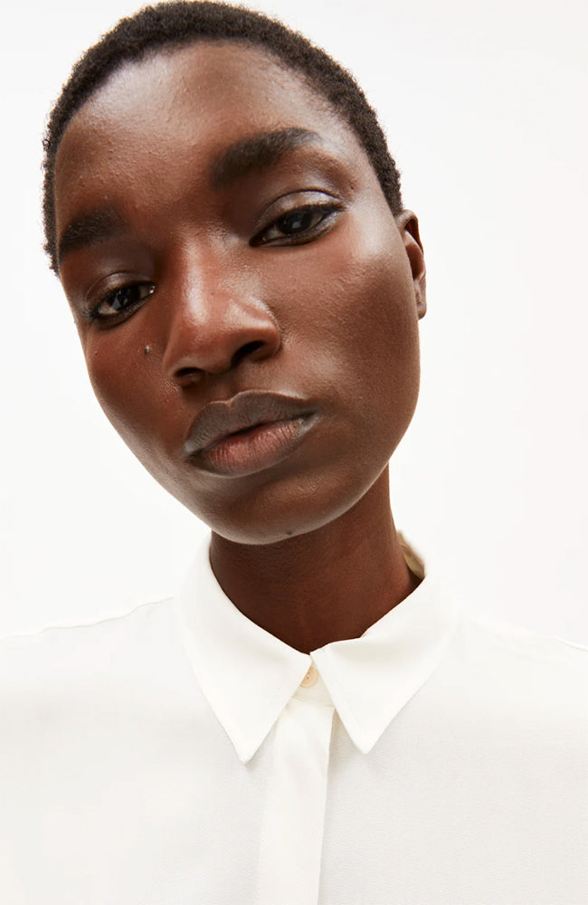 ARMEDANGELS Larisaana blouse white Ecovero | Sophie Stone