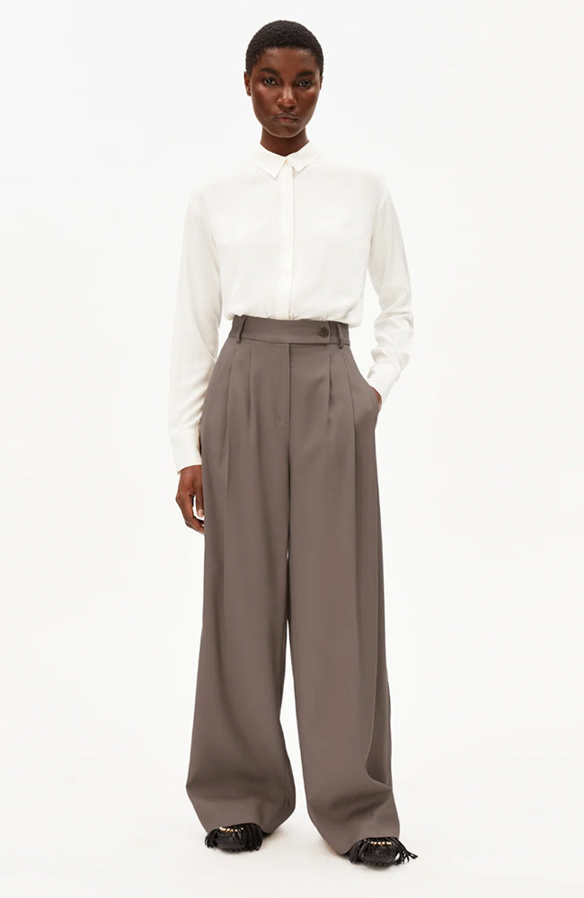 ARMEDANGELS Larisaana blouse white by Ecovero women | Sophie Stone