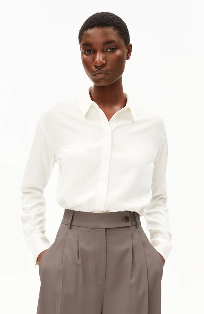 ARMEDANGELS Larisaana blouse white by Ecovero ladies | Sophie Stone