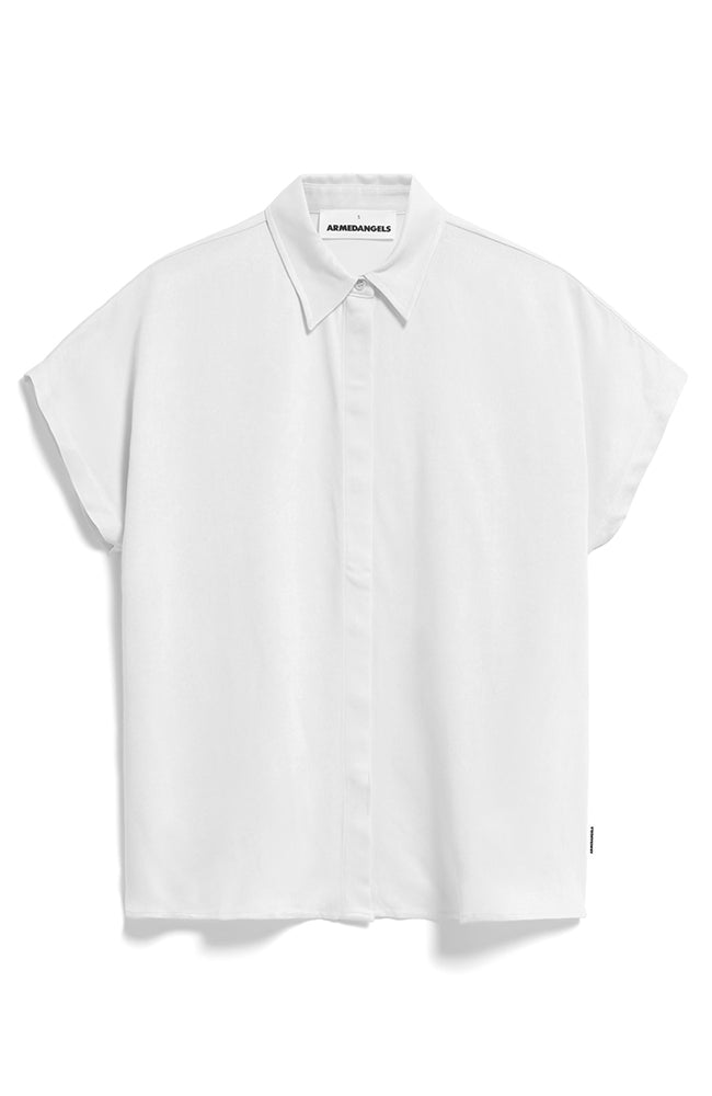 ARMEDANGELS Larisaana blouse white by Ecovero viscose ladies | Sophie Stone