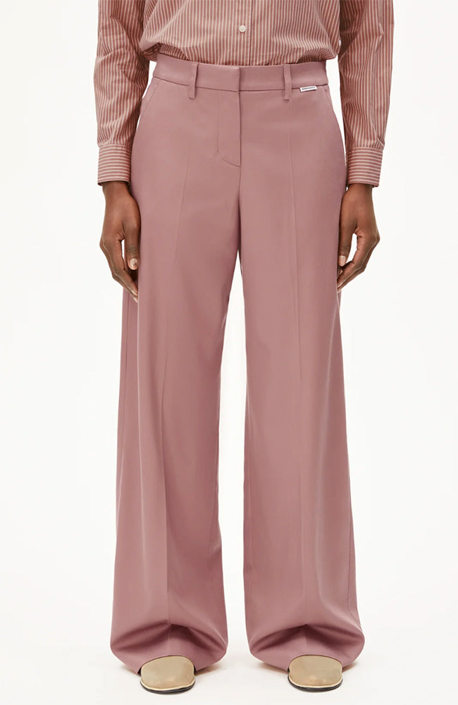 ARMEDANGELS Leandraa Hose light berry aus Lyocell TENCEL für Damen | Sophie Stone