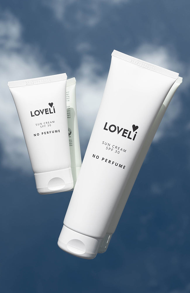 Loveli Sun Cream 50ml No Perfume natural ingredients | Sophie Stone