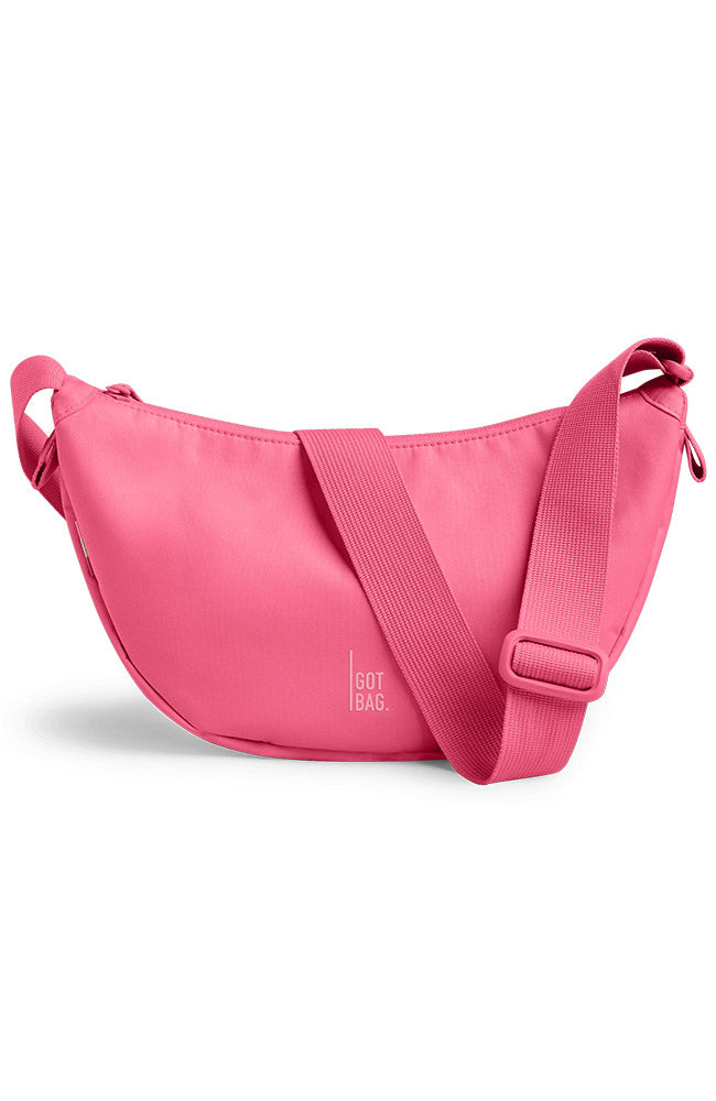 GOT BAG Moon Bag Small Pink Made from Recycled Ocean Plastic, Unisex | Sophie Stone