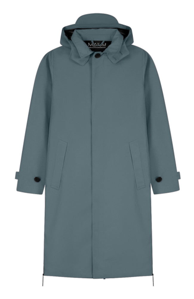 MAIUM raincoat Mac Cartouche blue ladies | Sophie Stone