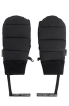 MAIUM wanten zwart van gerecycled polyester uniseks | Sophie Stone