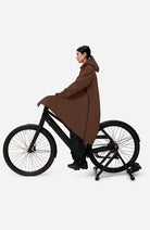 MAIUM Mac regenjas macassar brown van GRS uniseks | Sophie Stone