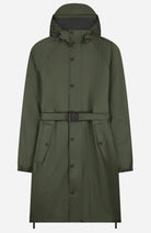 MAIUM Original Saddle groen raincoat gerecycled polyester dames | Sophie Stone
