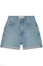 MUD jeans Marilyn duurzame short Sun Stone | Sophie Stone