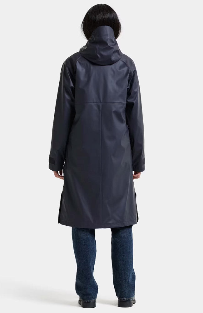 DIDRIKSONS Melinda regenjas dark night blue 100% polyester vrouw | Sophie Stone