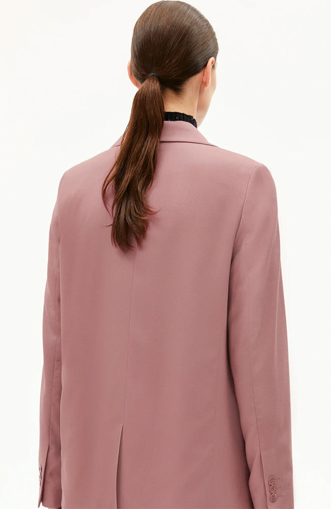 ARMEDANGELS Mikulaa blazer roze van  Lyocell (TENCEL™) voor dames | Sophie Stone