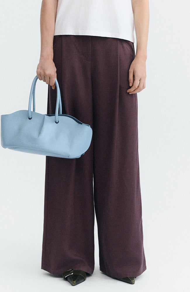 Thinking MU Molly broek wijnrood van o.a. katoen voor dames | Sophie Stone