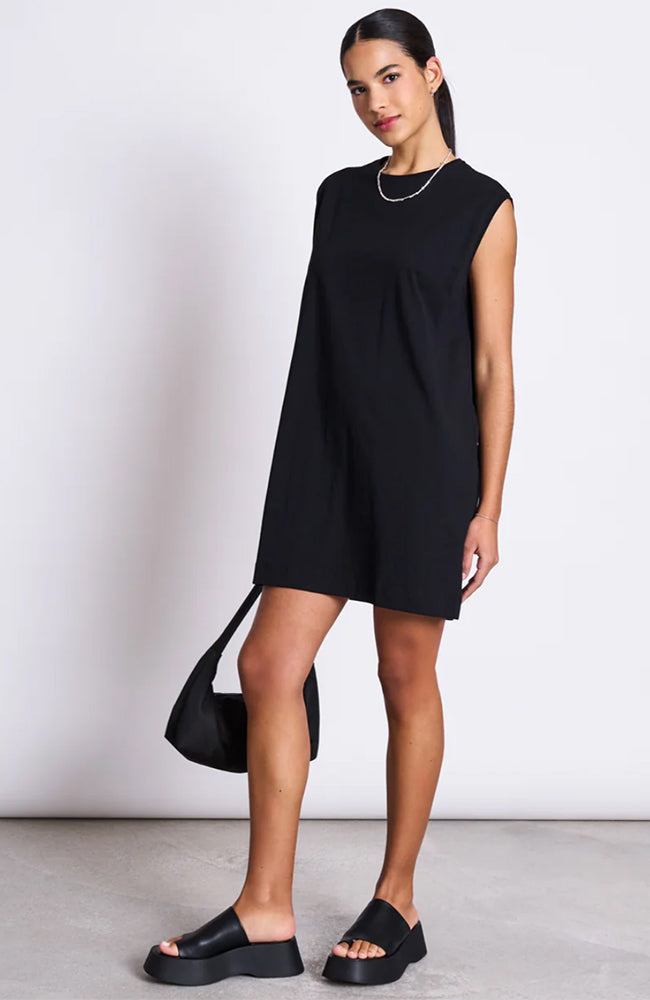 Jan 'n June Naniti Kleid schwarz aus Bio-Baumwolle für Frauen | Sophie Stone