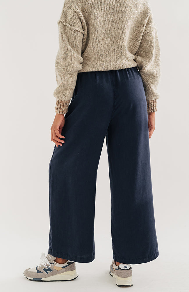 TWOTHIRDS Nanpu Hose blau TENCEL Frauen | Sophie Stone