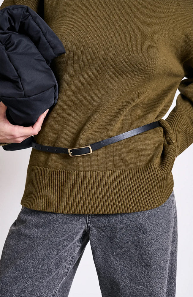 JAN N JUNE Nyby belt black gold vn 34% Uppeal™ uniseks | Sophie Stone
