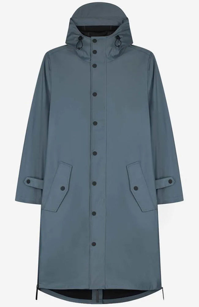 MAIUM woman raincoat Original blue gray | Sophie Stone