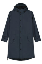 MAIUM woman raincoat Original navy from recycled polyester | Sophie Stone
