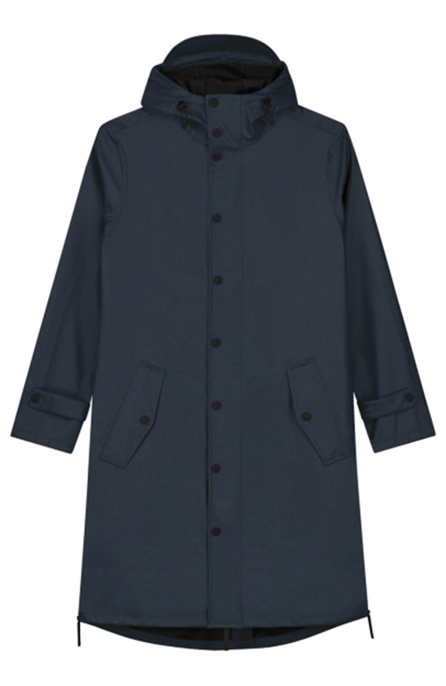 MAIUM woman raincoat Original navy from recycled polyester | Sophie Stone