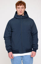 Mazine Padded blouson jas dark navy van gerecycled polyester heren | Sophie Stone