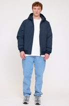 Mazine Padded blouson jas dark navy van gerecycled polyester mannen | Sophie Stone