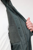 Mazine Padded parka jas bottle groen van gerecycled polyester man | Sophie Stone