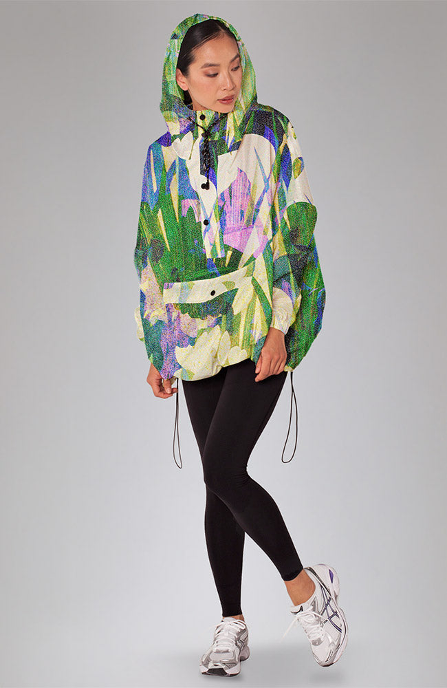 Rainkiss Lily Anorak regenponcho van gerecycled PET uniseks | Sophie Stone