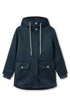 TWOTHIRDS Sandymount winterjas navy van gerecycled polyester voor dames | Sophie Stone