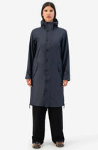 MAIUM woman raincoat Original navy from recycled polyester | Sophie Stone