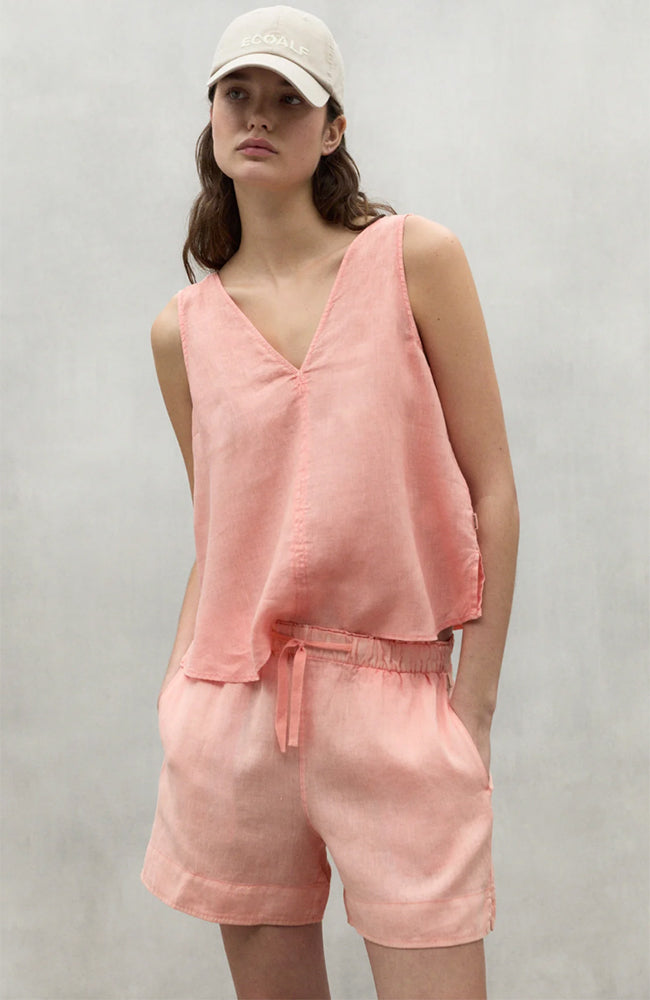 ECOALF Deva shorts papaya sustainable materials | Sophie Stone