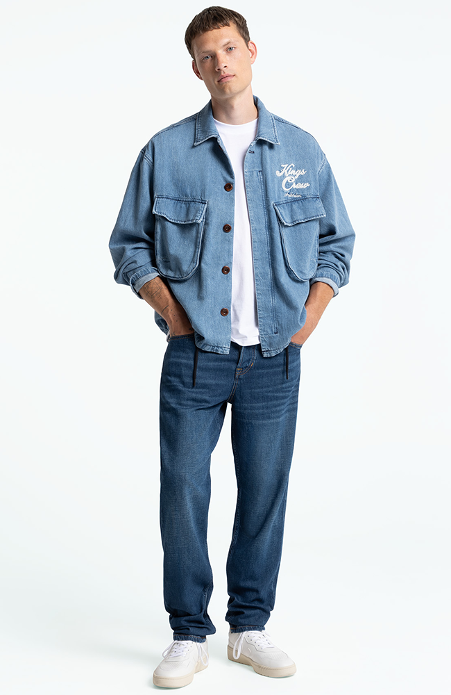 Kings of Indigo Sushan Jeans Hopcete Electric dunkel aus Bio-Baumwolle Herren | Sophie Stone