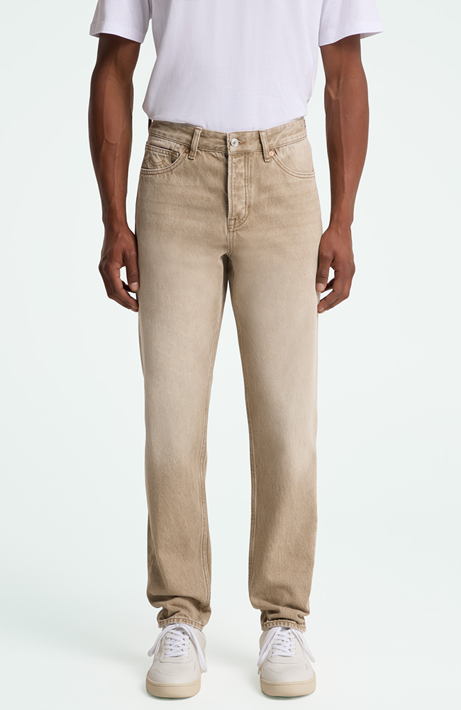 Kings of Indigo Sushan jeans retro beige worn from organic cotton men's | Sophie Stone