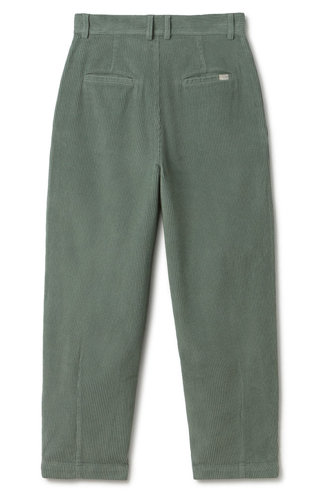 TWOTHIRDS Haruku corduroy broek green 100% bio katoen vrouw | Sophie Stone
