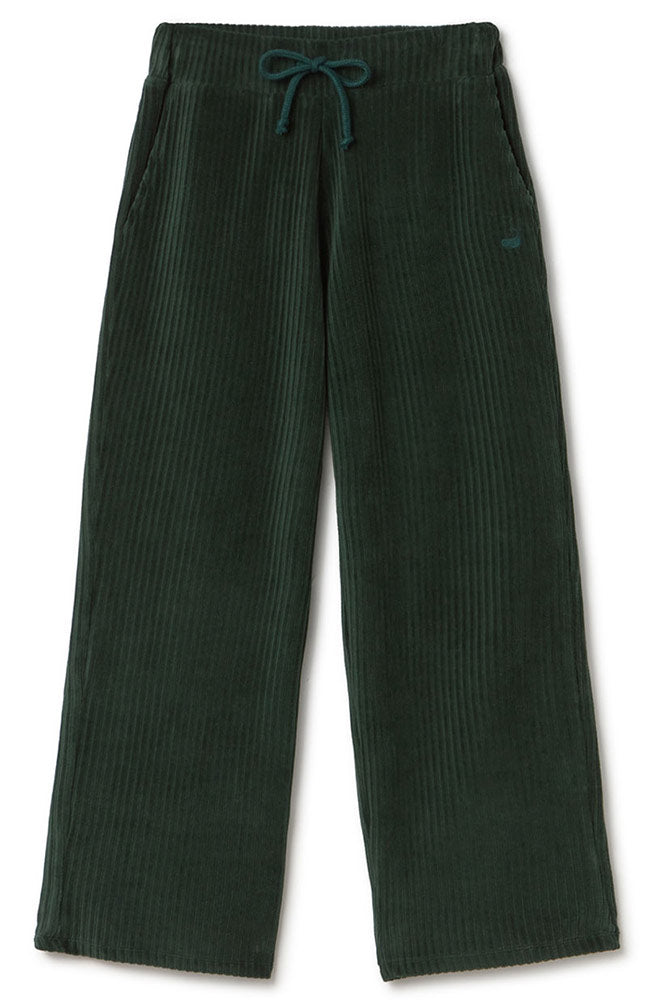 TWOTHIRDS Abruka broek dark green van o.a. 76% bio katoen vrouw | Sophie Stone