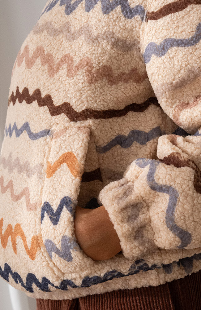 TWOTHIRDS Keem printed jack 100% gerecycled polyester vrouwen | Sophie Stone