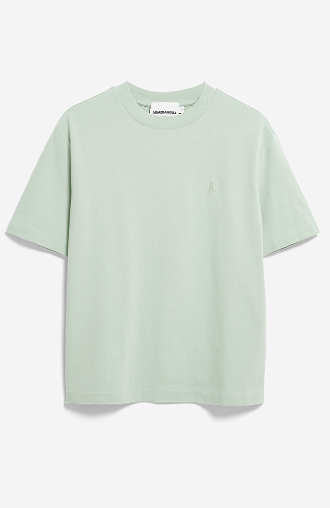 ARMEDANGELS TARJAA T-Shirt foam made from organic cotton for women | Sophie Stone