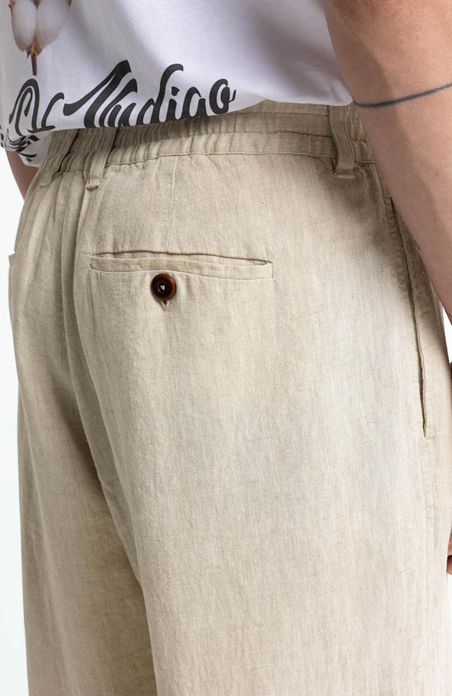 Kings of Indigo Teti-Hose aus Leinen in Beige für Herren | Sophie Stone