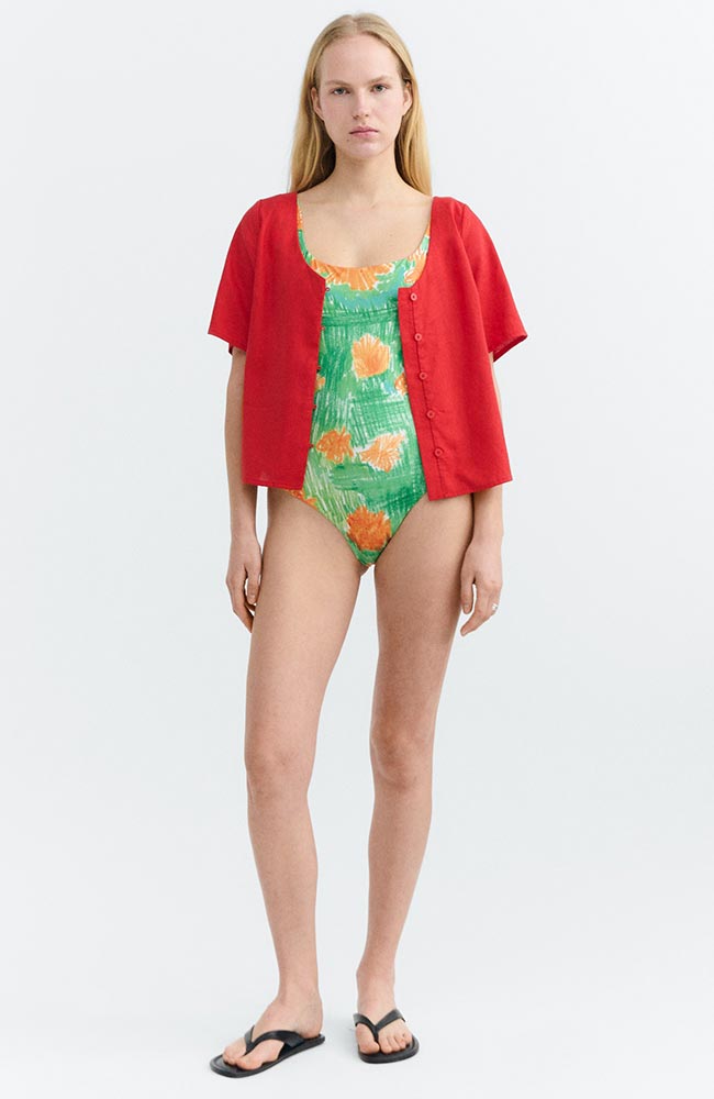 Thinking Mu Amalfi Crayon Swimsuit by GRS for Women | Sophie Stone