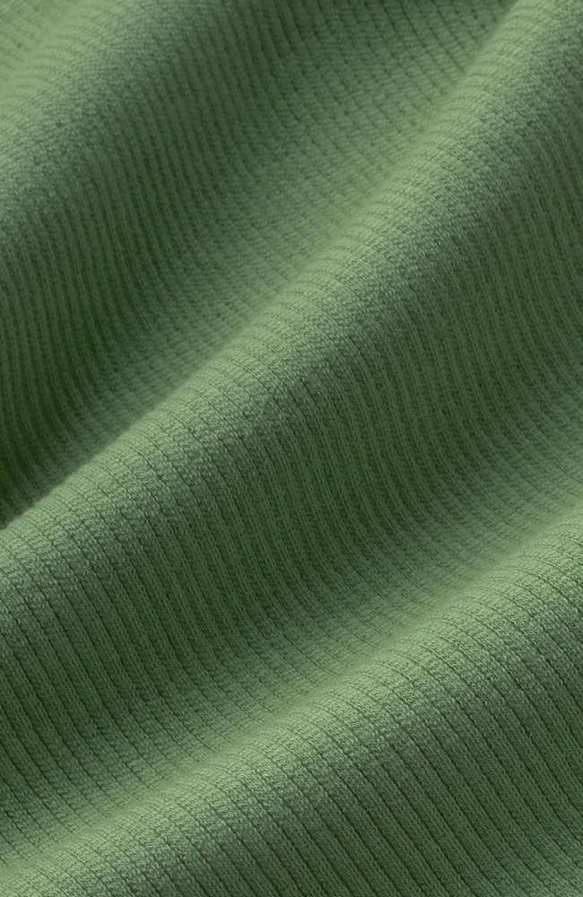 Thinking MU Juliette top green organic cotton for women | Sophie Stone