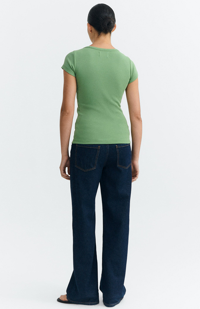 Thinking MU Ivy Mirna R Tee, Green, Organic Cotton, Women's | Sophie Stone