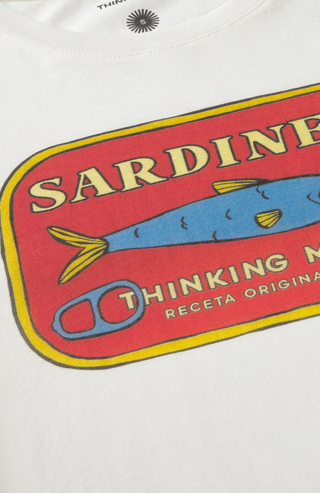 Thinking MU Sardines Mirna tee organic cotton women's | Sophie Stone