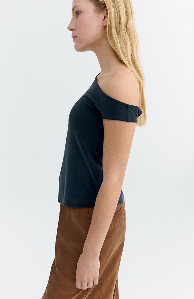 Thinking MU Zohar Organic Cotton Tank Top, Black, Women's | Sophie Stone